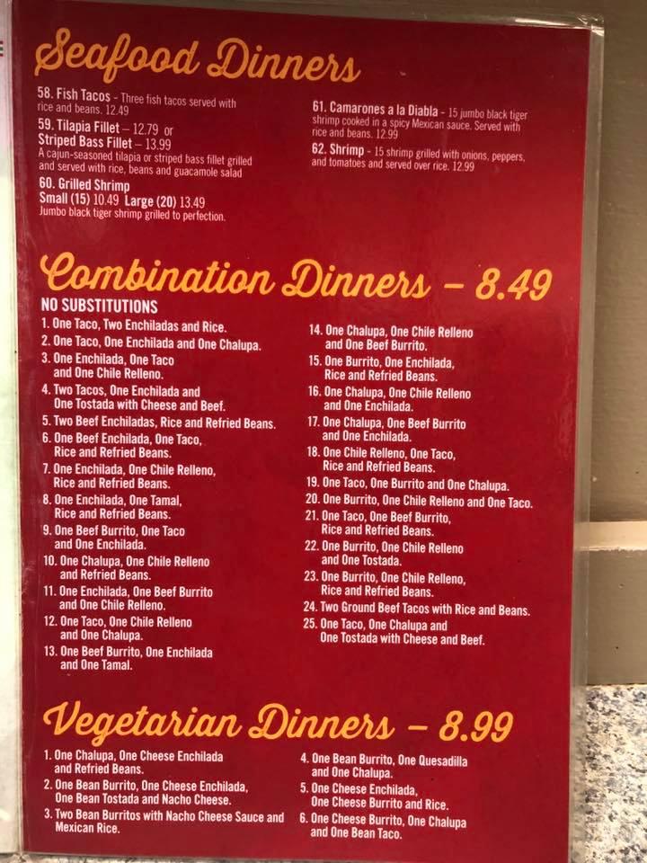 El Giro Mexican Restaurant Menu image 2